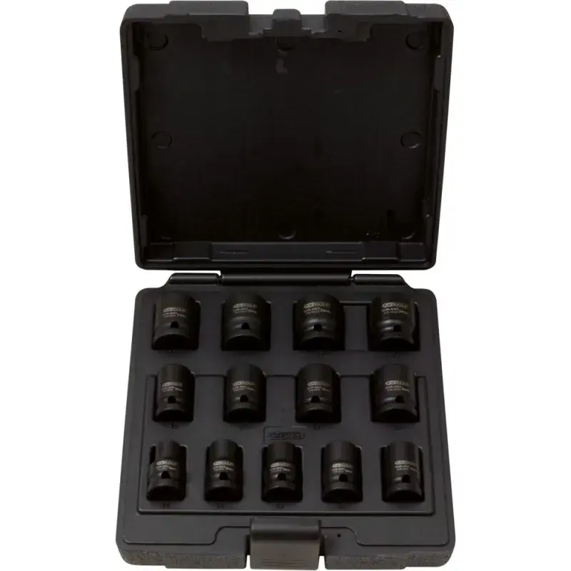 Acheter Direct Coffret de douilles à chocs 1/2&Prime; 12 pans KS TOOLS 515.0900