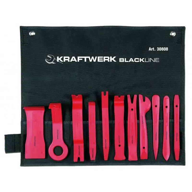 Jeu d‘outils démontage des garnitures de portières KRAFTWERK 30808 Nouveauté