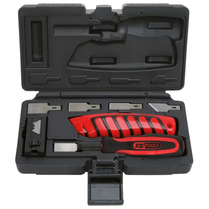 Offre Spéciale Coffret de Couteaux et Cutter KS TOOLS 907.2200