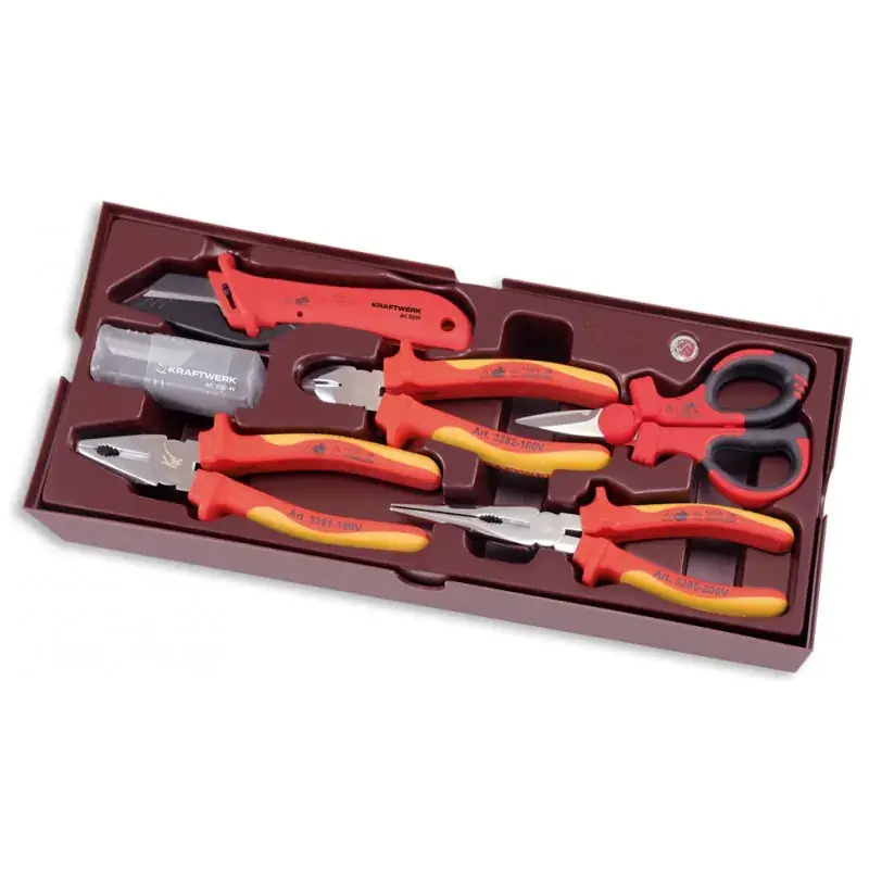 Achat Immédiat Coquille de pinces et outils de coupe isolés KRAFTWERK 4900-67B