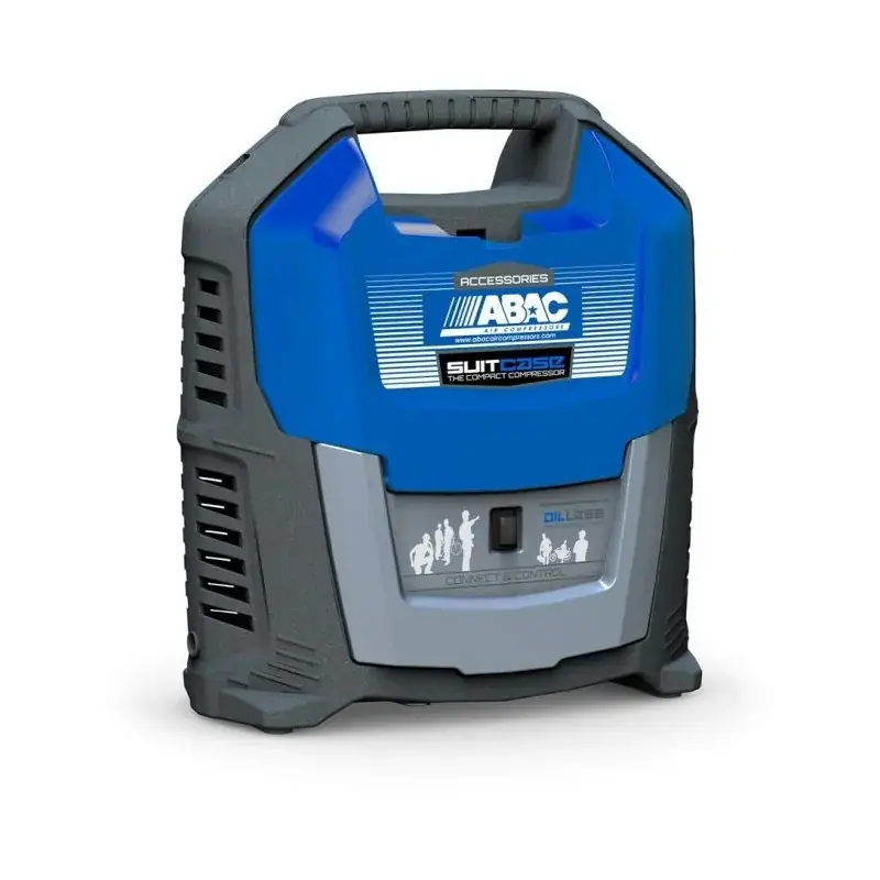 Compresseur d‘air portable et mobile sans huile 1.5 Cv 8 Bar Série Line ABAC 2236115858 Offre Spéciale