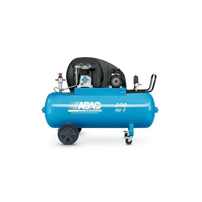 Compresseur d‘air 200 L 3 Cv 10 Bar Série Line A29B ABAC 4116028681 Prix Cassé