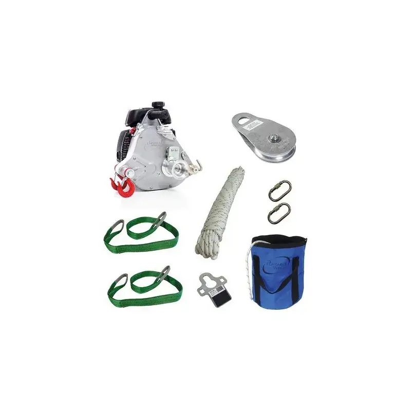 Produit De Marque Kit de Tirage Éco PCW5000 à Essence Force 1000 KG Portable Winch - PCW5911