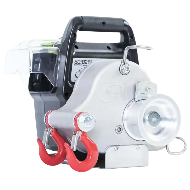 Promotion Treuil de tirage à batterie 80/82V force 1000 KG Portable Winch - PCW3000-LI