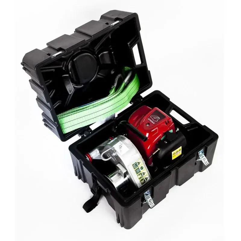 Top Vente Caisson de transport moulé pour treuil PCW3000 Portable Winch - PCA-0102