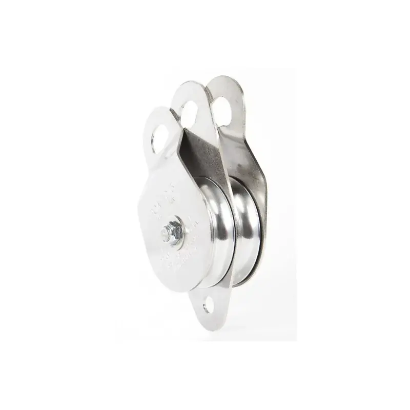 Poulie double à côtés oscillants Ø100mm Portable Winch - PCA-1273 Prix Promo