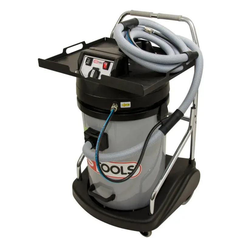 Affaire À Saisir Centrale d‘aspiration cuve plastique 76L 2600W KS TOOLS 165.0114