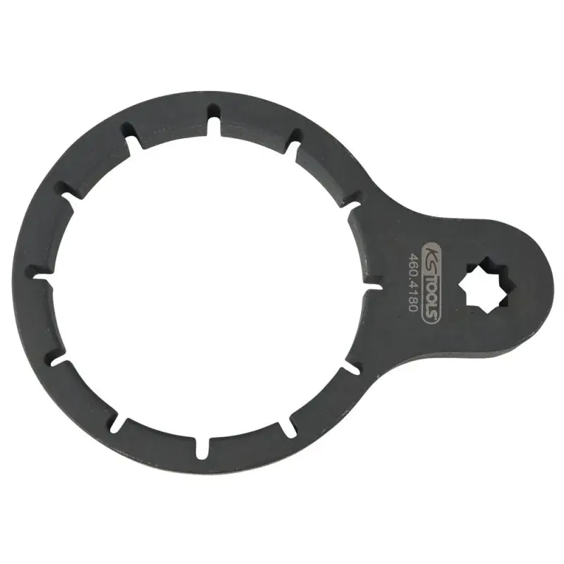 Top Vente Clé pour filtre à huile Mercedes - Ø96mm 12 cannelures 1/2" KS TOOLS 460.4180