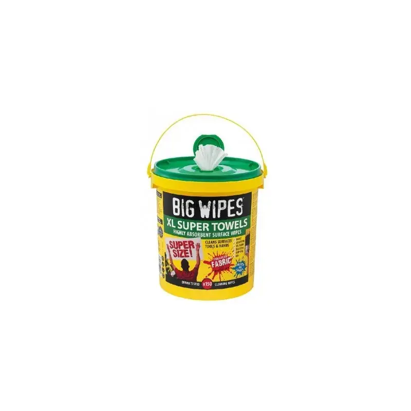 Nouveauté Seau XL de 150 lingettes Multi-surface BIG WIPES BIW-MS150XL