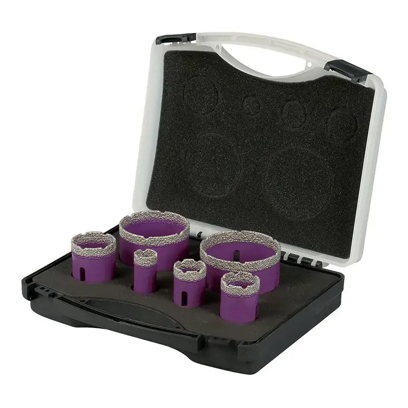Coffret de trépans diamant à sec 22-30-35-42-68-75mm SIDAMO 11101450 Remise