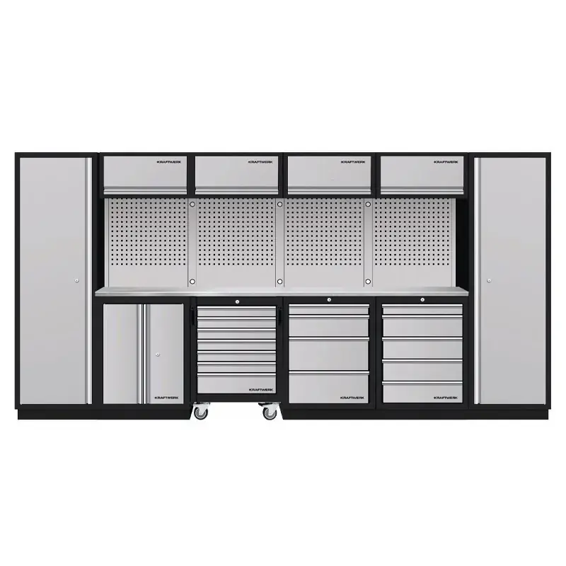 Certifié Mobilier d‘atelier 6 éléments avec servante KOMBI MOBILIO KRAFTWERK
