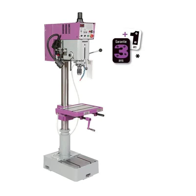 Perceuse taraudeuse sur colonne PRO 400V Triphasé 30 CV SIDAMO 20502022 Prix Réduit