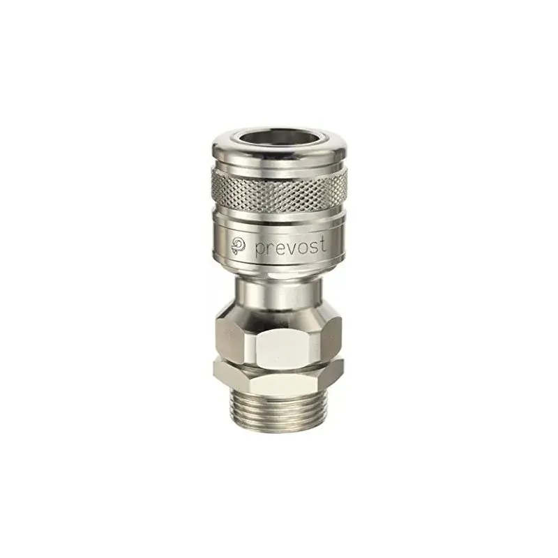Raccord fileté mâle cylindrique à passage libre (G 1/2 – G 3/4) PREVOST Petit Prix