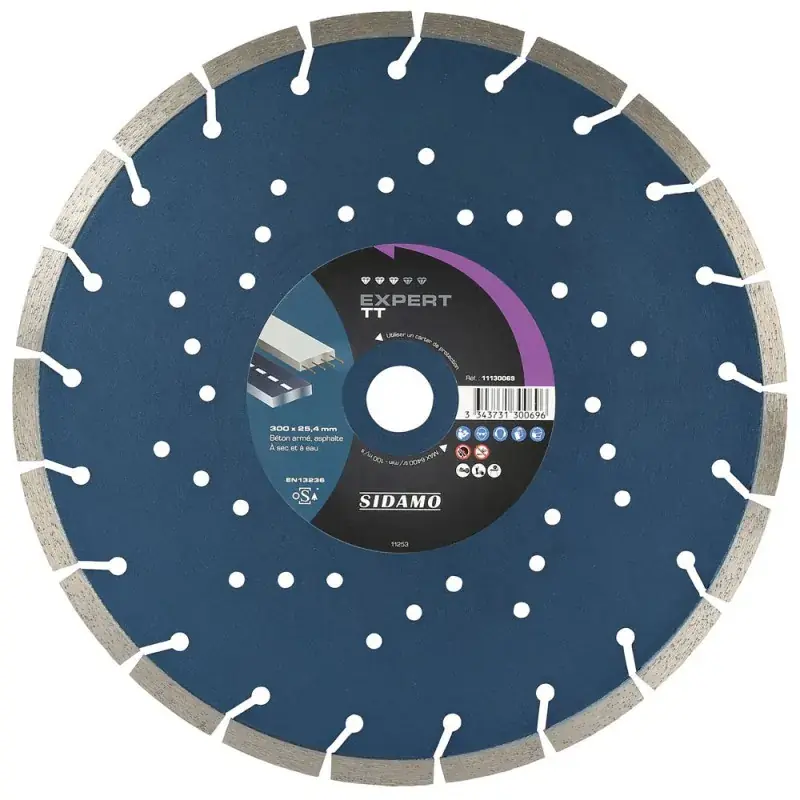 Disque Diamant à segment EXPERT TT D 350 mm / Alésage 20 SIDAMO 11130147 Prix Promo