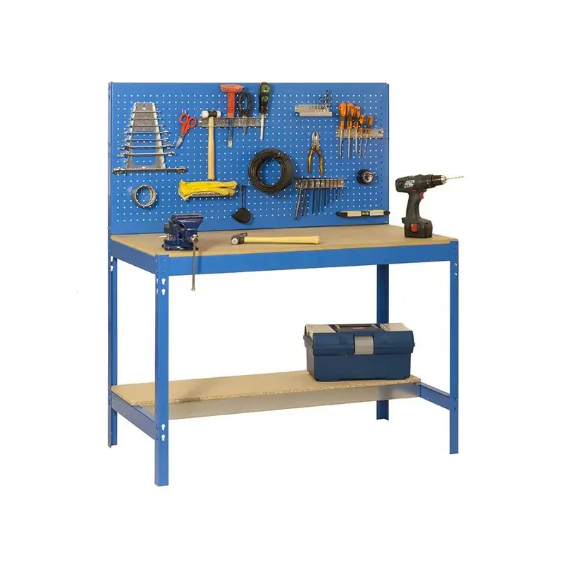 Etabli 2 niveaux + 1 panneau de fond perforé - SIMONWORK BT2 1500 - 1445 x 1510 x 610 SIMONRACK 8435104919699 Expédié Aujourd'hui