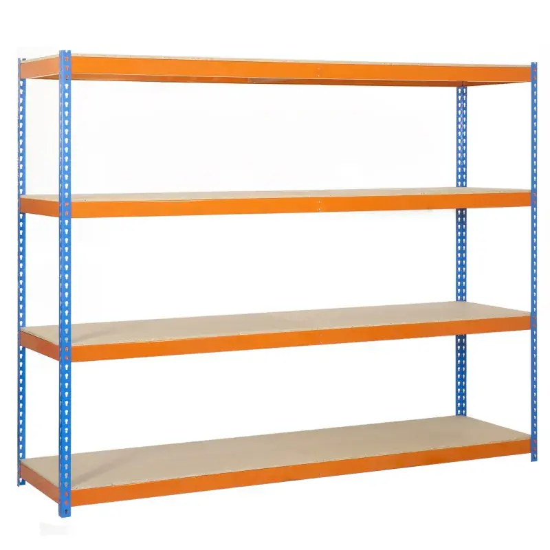 Etagère métallique 4 niveaux - 2000x1200x750 - 400kg - ECOFORTE CHIPBOARD EF-1207-4 / SIMONRACK 8435104991398 Dernière Chance