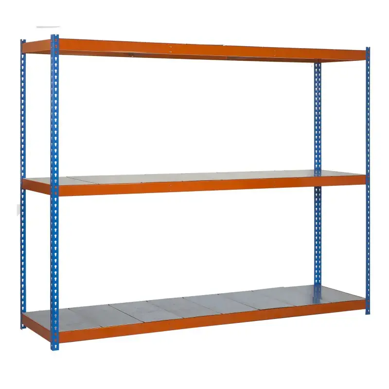 Retour Gratuit Etagère métallique 3 niveaux - 2000x1200x600 - 400kg - ECOFORTE METAL EF-1206-3 / SIMONRACK 8435104977729