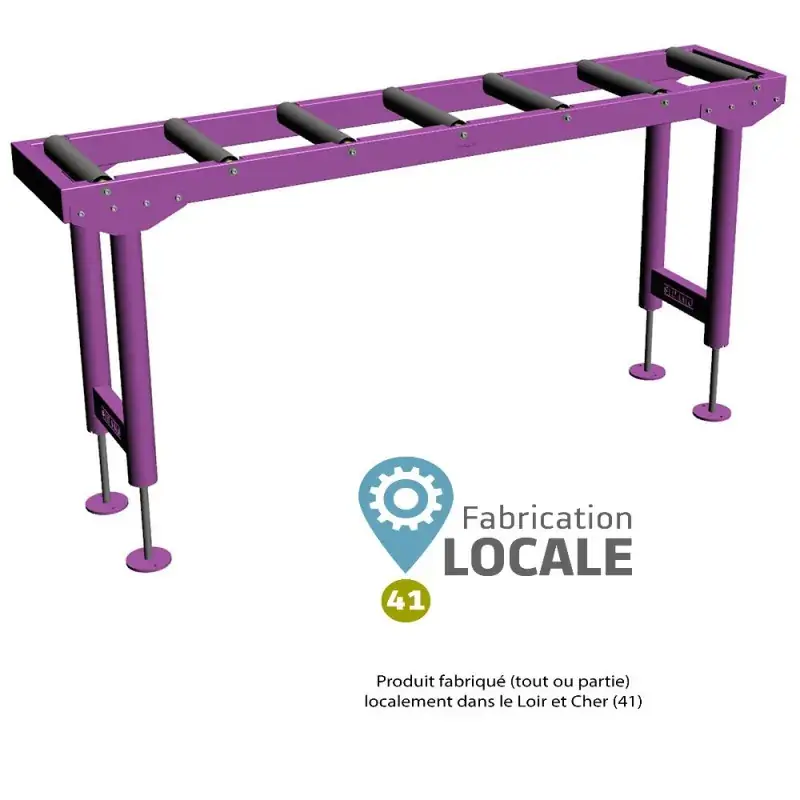 Jusqu'à Épuisement Des Stocks Table 2 m, Dimensions H 100 cm, L 42.50 cm, l 200 cm - SIDAMO 20198454