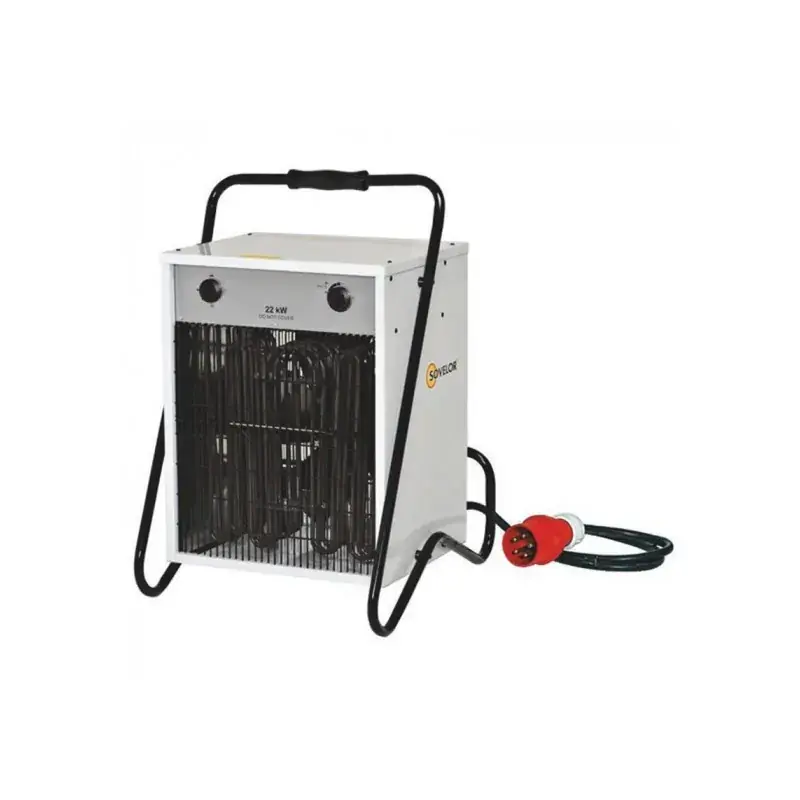 Pas Cher Chauffage air pulsé électrique portable - 22KW - SOVELOR B22C