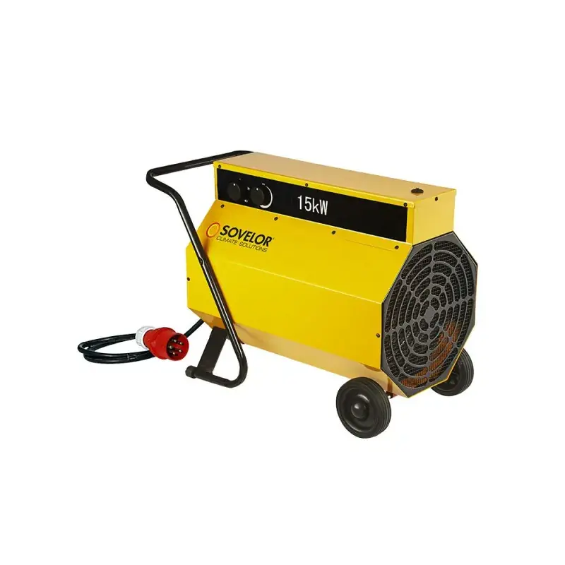 Prix Cassé Chauffage air pulsé mobile électrique - 15KW - SOVELOR C15