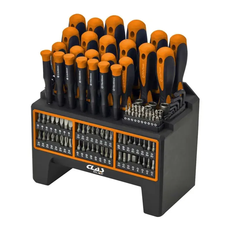 Set de tournevis+embouts (114pcs) CLAS OS 1030BL Expédié Aujourd'hui