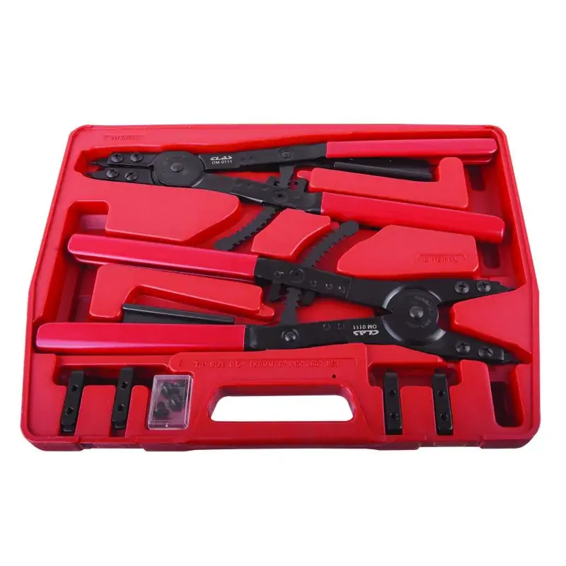 Coffret 2 pinces circlips pl interieur-exterieur CLAS OM 0111 Achat Immédiat