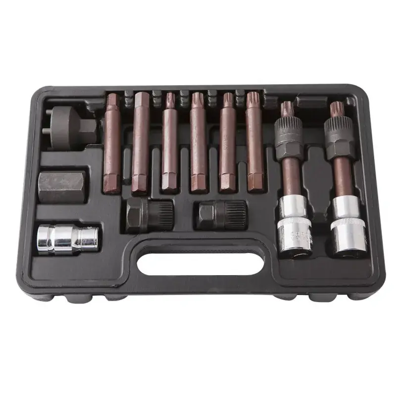 Coffret demontage poulies alternateurs debrayables (13 pcs) CLAS OM 3079BL Haute Qualité