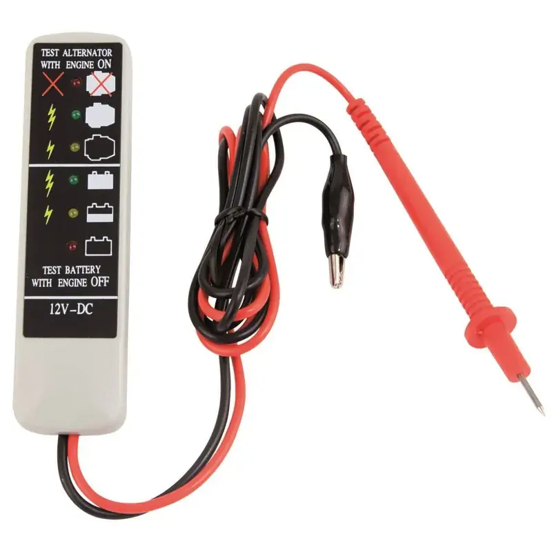 Testeur de charge (led) pour batteries et alternateurs 12v CLAS OE 0035BL Offre Limitée