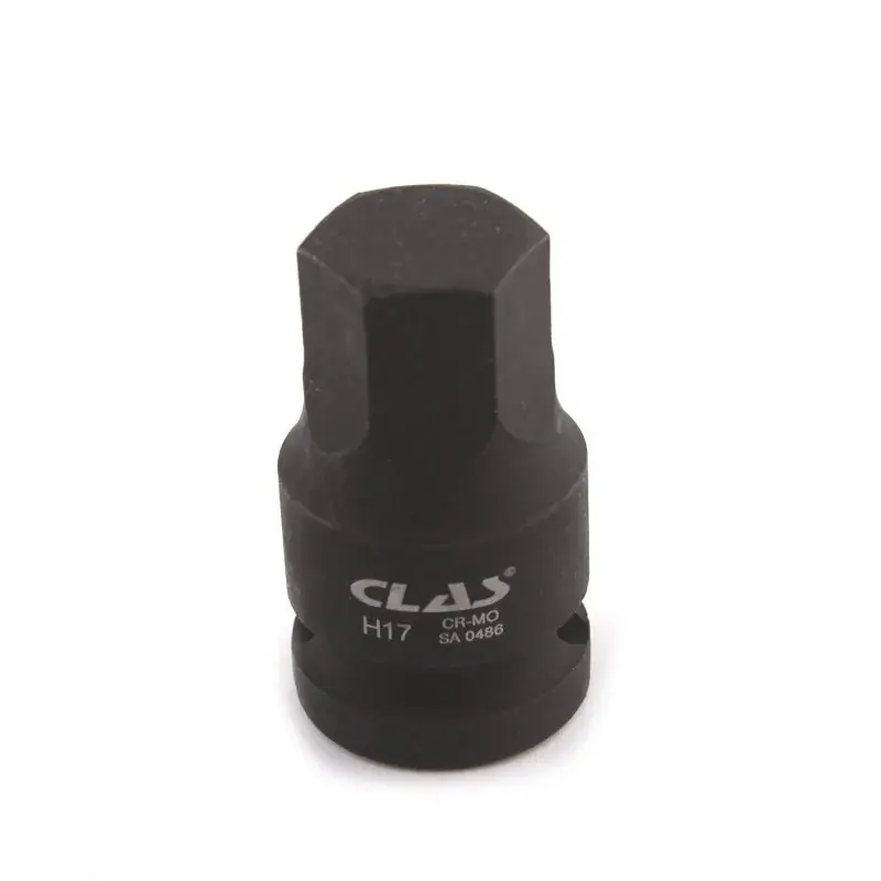 Douille choc ecrou moyeu vag hexagonale 17mm l.43mm 1/2" CLAS SA 0486 Prix Réduit