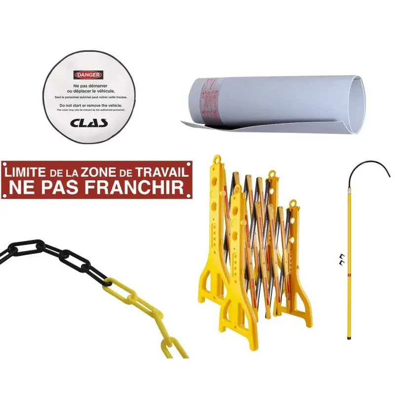 Master pack equipements de protection collective CLAS EG 0001 Commande En Gros
