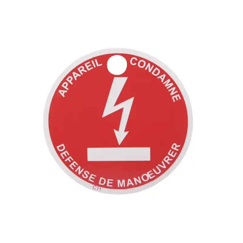 Disque de condamnation CLAS OE 0563 Pas Cher
