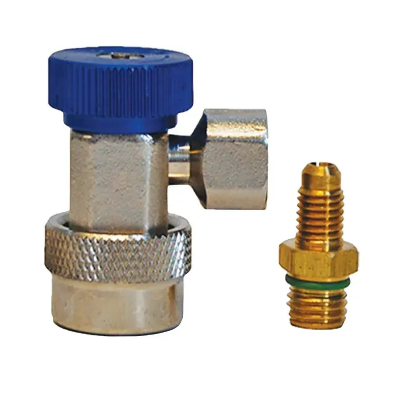 Nouvelle Collection Raccord rapide r134a bp 90° f14x150 - m1/4" CLAS AC 9186