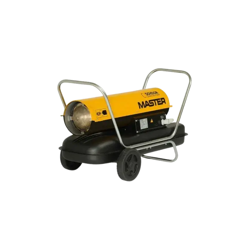 Chauffage air pulsé mobile sur roue au fuel 29KW - SOVELOR - B100CED2 Top Vente