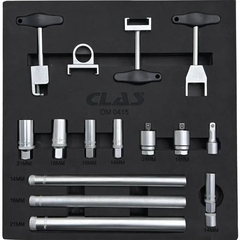 Soldes Insert complet bougie allumage (15pcs) CLAS OM 0415