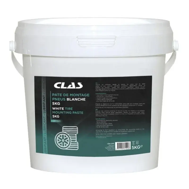 Pate de montage pneus blanche 5kg CLAS DM 1320 Prix Choc