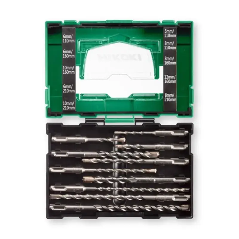 Jeu de 10 forets SDS-PLUS Hikoki - 40030030 Expédition Rapide