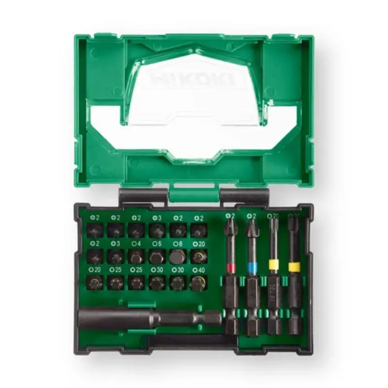 Authentique Jeu de 23 embouts à chocs Hikoki - 40030021
