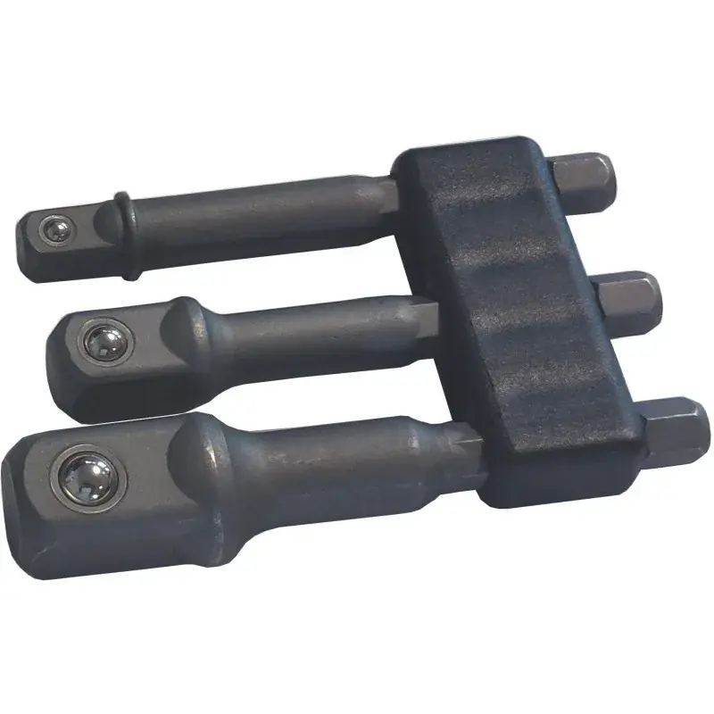 Adaptateur Visseuse A Chocs 1/4‘‘ - Jeu De 3 SAM Outillage - 19127-J3 Prix Bas