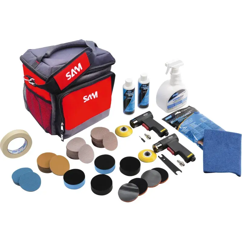 Achat Immédiat Kit Polissage Optique De Phare Polycarbonate SAM Outillage – 1565-93