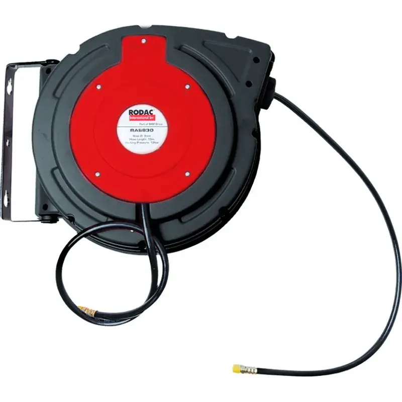 Meilleur Prix Enrouleur D‘Air Comprime Tuyau Pu D. 8X12 Mm - 15 Metres SAM Outillage - RA8830