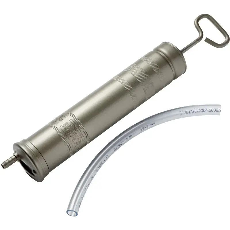 Prix Promo Seringue A Huile 500 Ml - Bec Rigide SAM Outillage - 680-6