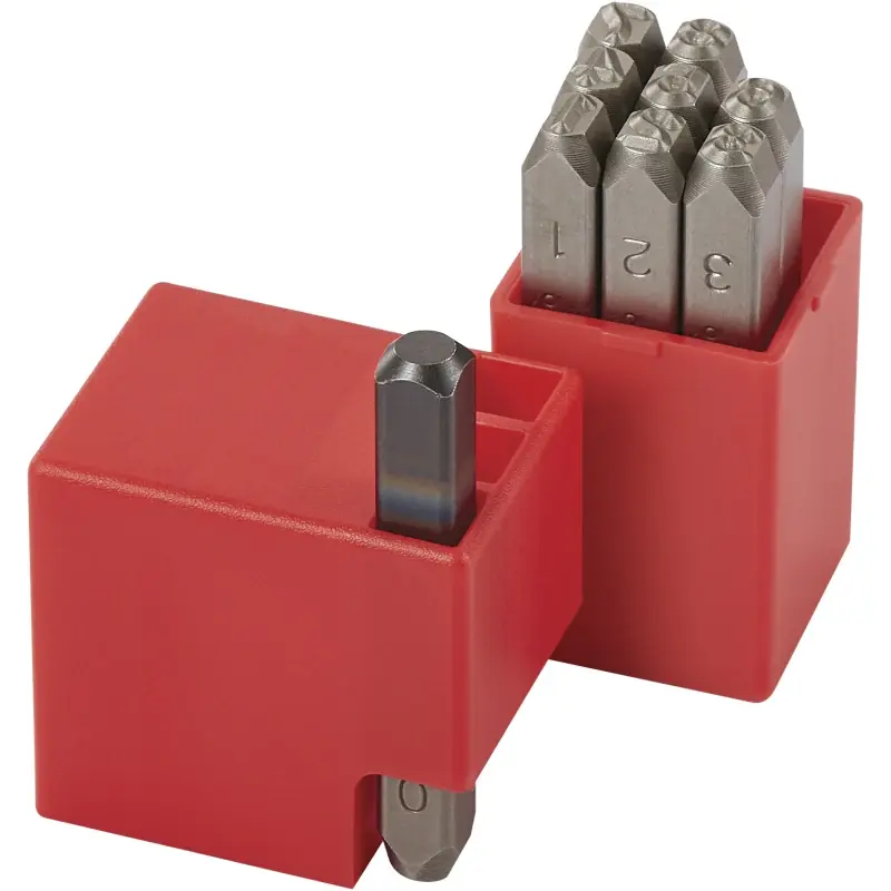 Chiffre A Frapper - Poincon - 9 Chiffres - Hauteur 3 Mm SAM Outillage - CH-3 Offre Spéciale