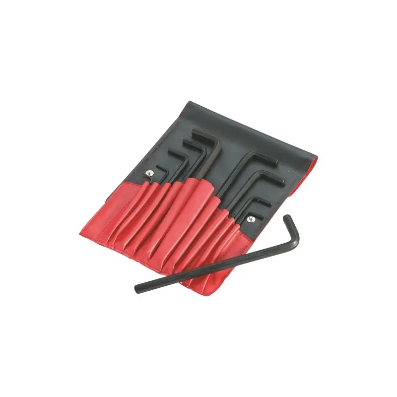 Authentique Cle Male 6 Pans A Tete Spherique 2 A 10 Mm - Trousse De 10 SAM Outillage - 67-ATR10