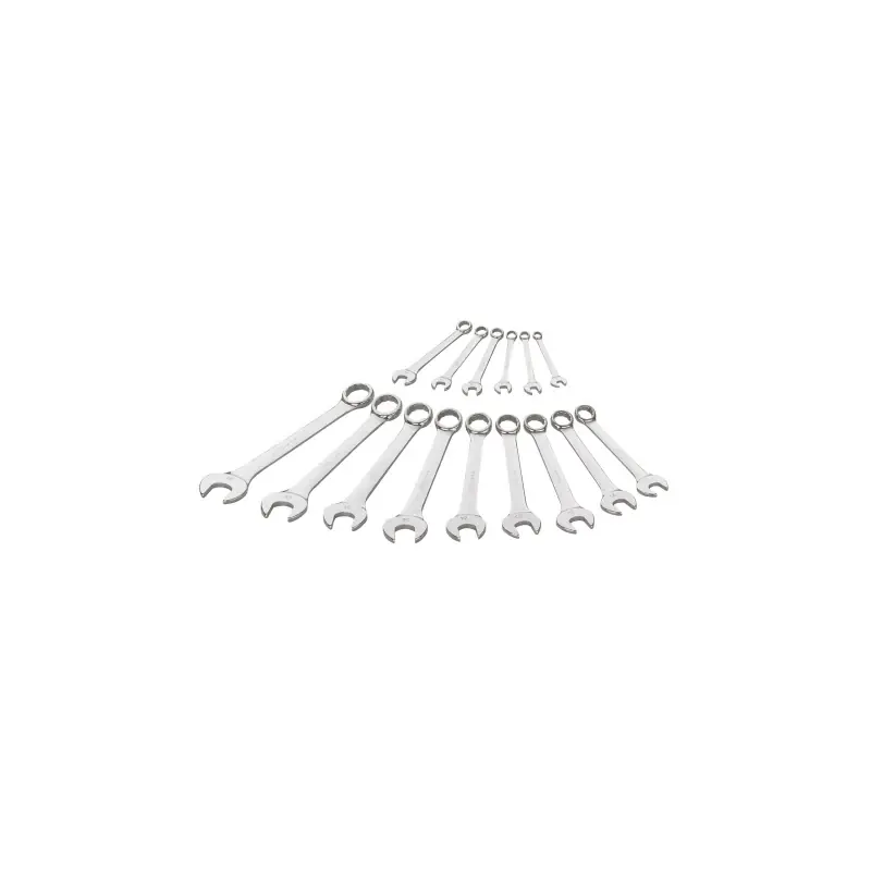 Offre Spéciale Cle Mixte Satinee De 6 A 24 Mm - Jeu De 16 SAM Outillage - 51A-J16