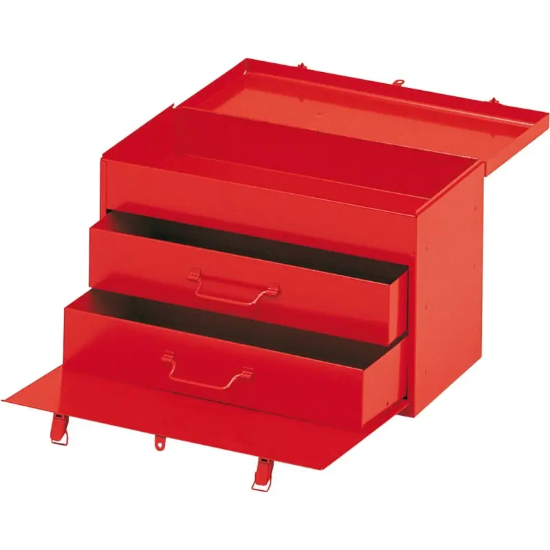Coffre Tole Vide - 2 Tiroirs SAM Outillage - SAM-512-PCV Vente Directe