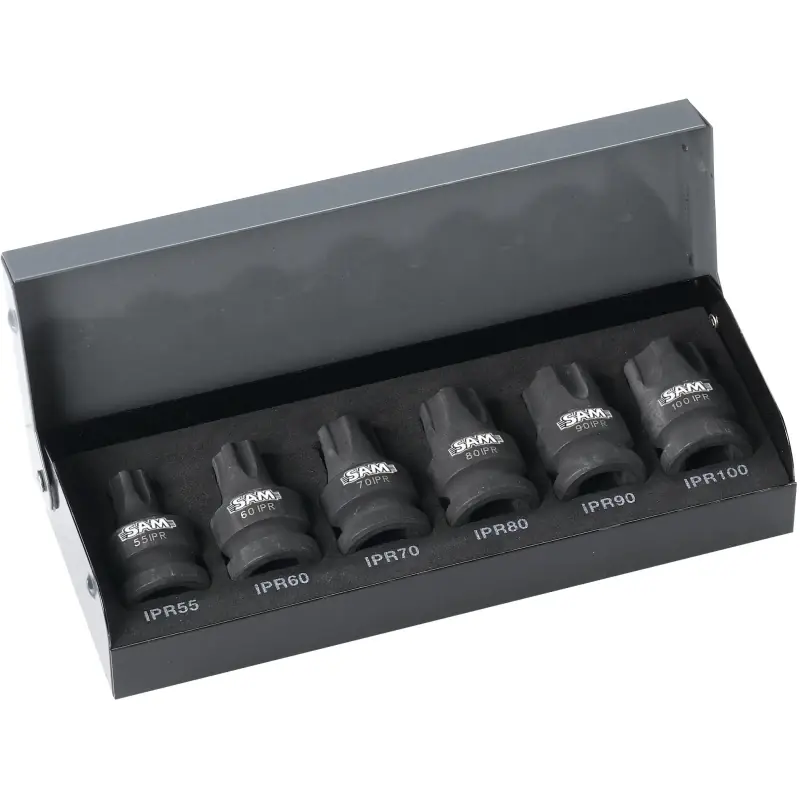 Usine Directe Douille A Chocs 1/2‘‘ Resistorx Plus – Coffret De 6 SAM Outillage – DOUCHORTORX