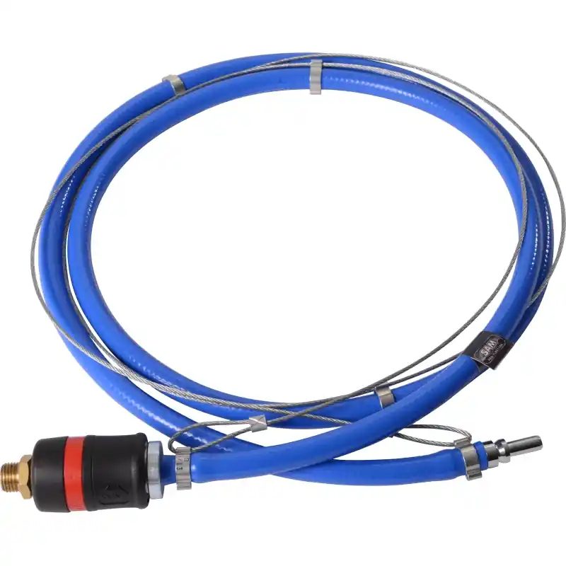 Meilleur Prix Flexible Pea 6,5 Bars 100L/Minute 1,5M Lineaire SAM Outillage - PEA-FLEX11