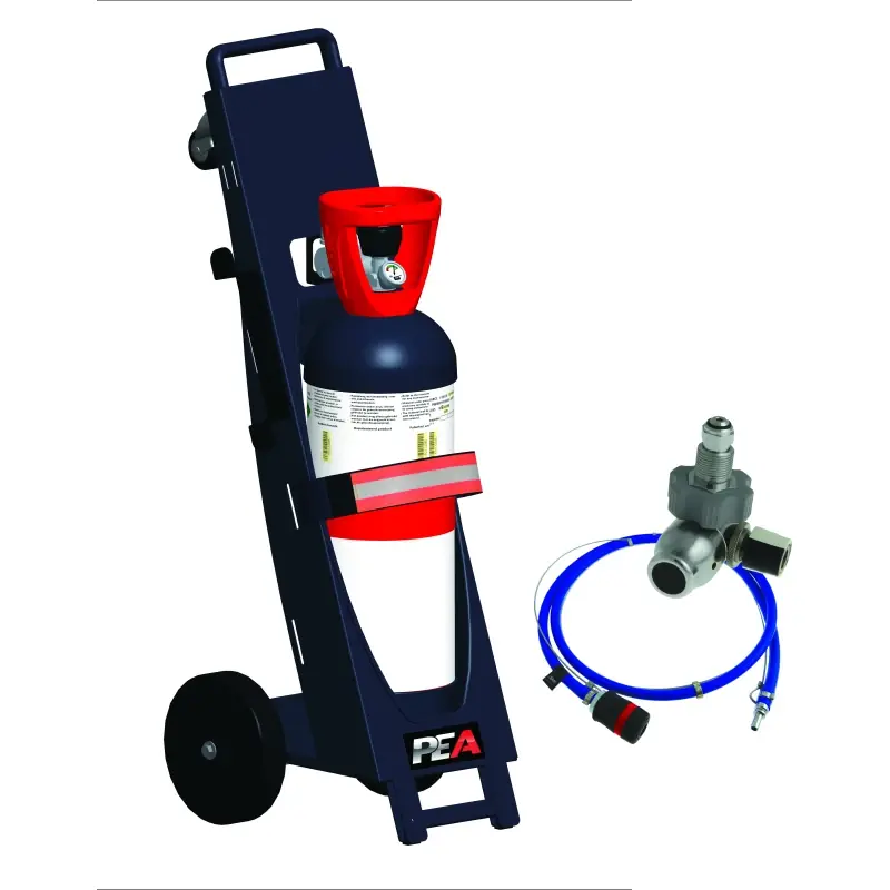 Pack Pea Bouteille 9L+Chariot+Detendeur+Flexible+Raccord SAM Outillage - PEA-PACK1-9L Retour Gratuit
