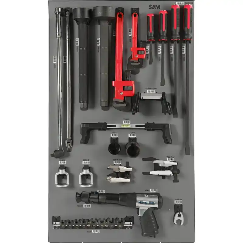 Acheter En Ligne Panneau Geometrie Complet Avec Outils SAM Outillage – PAN-GEO