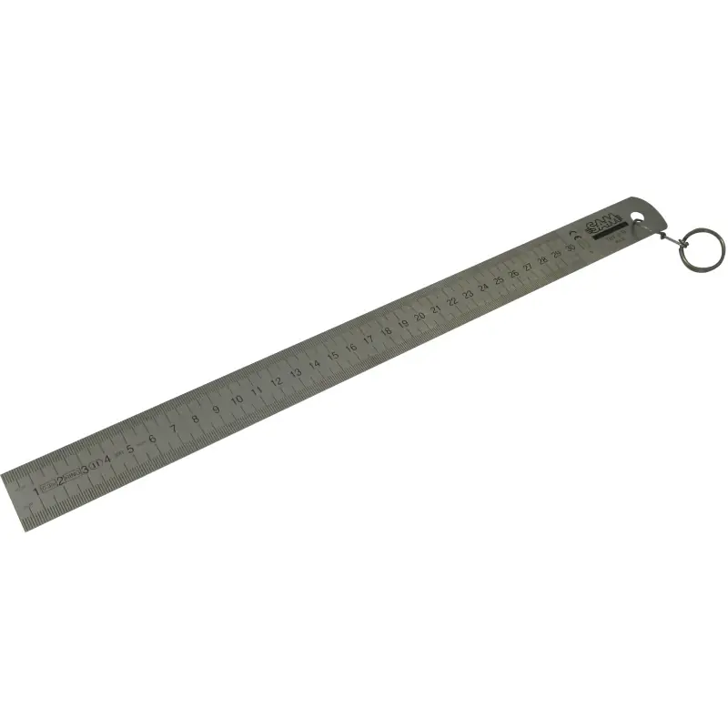 Reglet Flexible 300 Mm Avec Clip Inox Fme SAM Outillage - 781-3-FME Prix Réduit